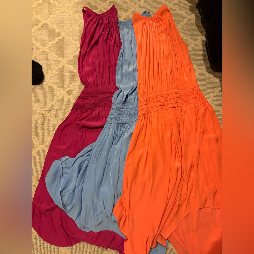 Ramy Brook Women's Dresses in Pink, Blue, and Orange